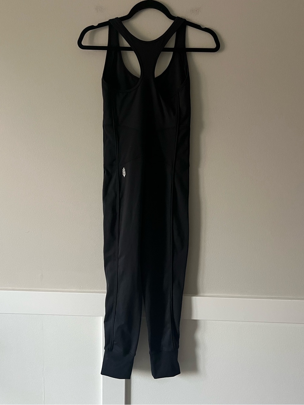 FP Movement Black Athletic Jumpsuit Racerback One Piece Jogger Size S - Picture 2 of 5